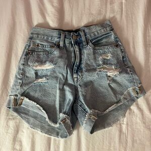 aeropostale mom jean shorts